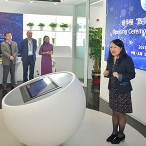 Opening Digital Space in Shanghai, China