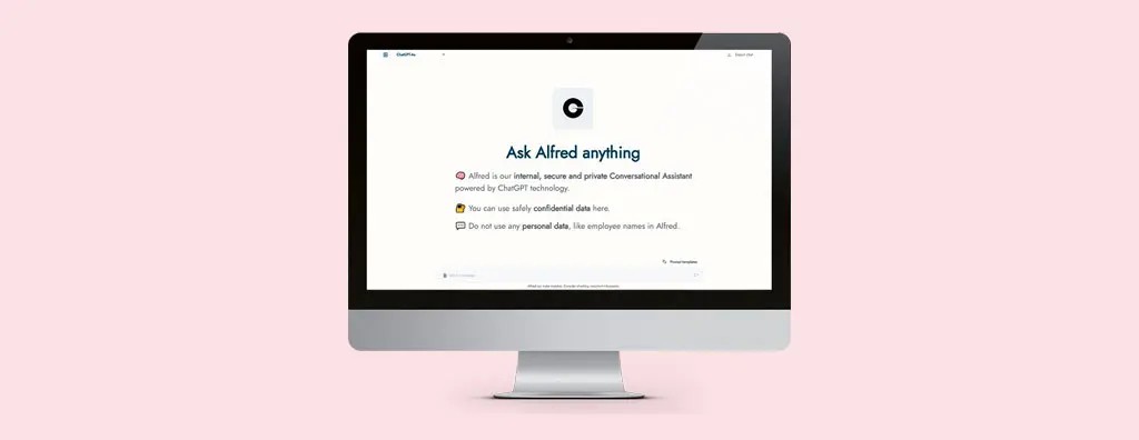 Givaudan's internal chatGPT called Alfred